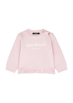 推荐KIDS Pink logo cotton sweatshirt (3-9 months)商品