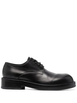 推荐ANN DEMEULEEMESTER brushed leather Derby shoes商品