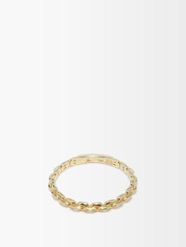 商品Lizzie Mandler | Chain mini 18kt gold ring,商家MATCHESFASHION,价格¥3820图片