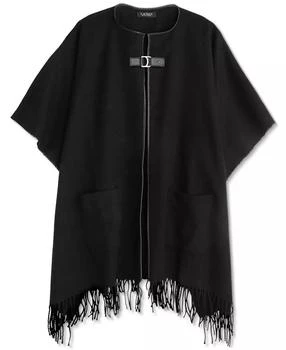 Ralph Lauren | Equestrian-Buckle Ruana,商家Macy's,价格¥639