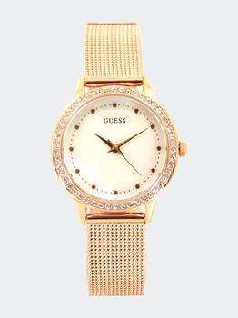 GUESS | Womens W0647L2 Rose Gold Stainless Steel Quartz Dress Watch商品图片,
