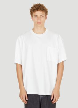推荐Snap-Stud T-Shirt in White商品