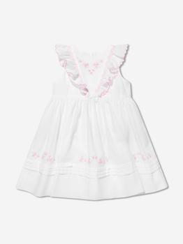 商品Sarah Louise | Baby Girls Embroidered Dress in White,商家Childsplay Clothing,价格¥355图片