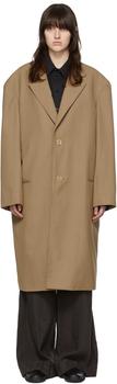 Tan Polyester Trench Coat product img