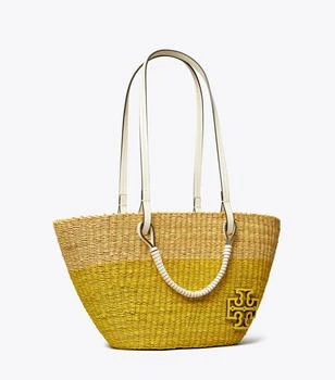 推荐Small Ella Straw Basket Tote商品