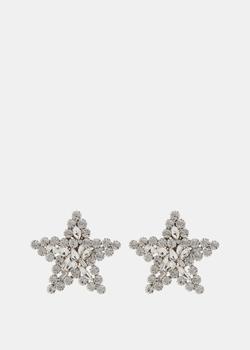 推荐Alessandra Rich Crystal Star Earrings商品