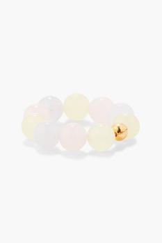 商品​ANITA BERISHA | Pastel Dreams gold-plated jade ring,商家THE OUTNET US,价格¥280图片
