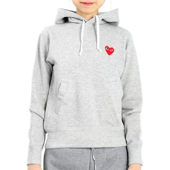 推荐Long-sleeve Embroidered Heart Logo Hoodie商品