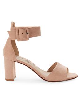 Chinese Laundry是什么牌子, Chinese Laundry | Rumor Faux-Suede Block-Heel Sandals商品图片 5折