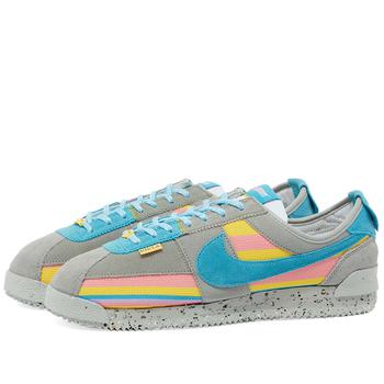 nike女鞋经典款, NIKE | 男款 Union LA联名 Cortez SP 休闲鞋 灰蓝商品图片 