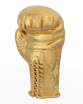 推荐Men's Golden Swarovski Boxing Glove Collectible商品