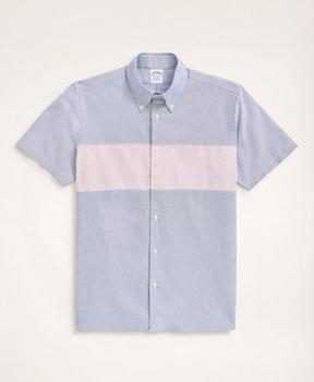 Brooks Brothers | Regent Regular-Fit Original Oxford Short-Sleeve Fun Shirt商品图片,4.2折