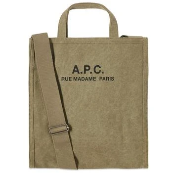 推荐A.P.C. Recuperation Heavy Canvas Tote Bag商品