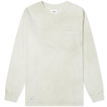 推荐WTAPS Long Sleeve Blank 01 Washed Tee商品