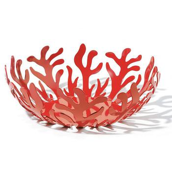 商品Mediterraneo Medium Fruit Basket in Red图片