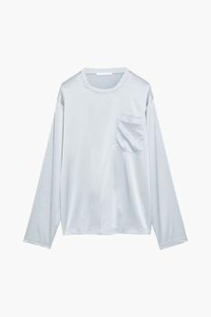 Helmut Lang | Printed stretch-silk satin top商品图片,4.4折