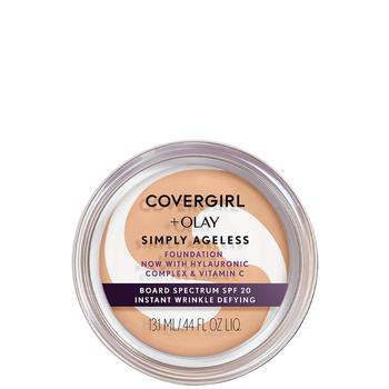 Covergirl | COVERGIRL Simply Ageless Instant Wrinkle Defying Foundation 7 oz (Various Shades)商品图片,1件7.5折, 满折