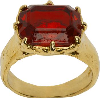 推荐Gold & Red Majestic Ring商品