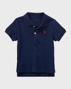 推荐Interlock Polo Knit Shirt, Size 3-24 Months商品