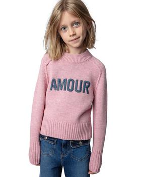商品Zadig&Voltaire | Girls' Milan Amour Embroidered Sweater - Little Kid, Big Kid,商家Bloomingdale's,价格¥1048图片