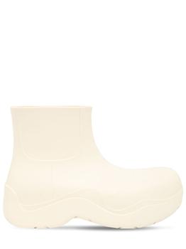 bottega veneta鞋马丁靴, Bottega Veneta | Matte Puddle Rubber Boots商品图片 