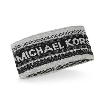 Michael Kors | Women's Metallic Fair Isle Headband商品图片,额外7折, 额外七折