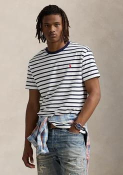 Ralph Lauren | Classic Fit Striped Jersey T-Shirt,商家Belk,价格¥191