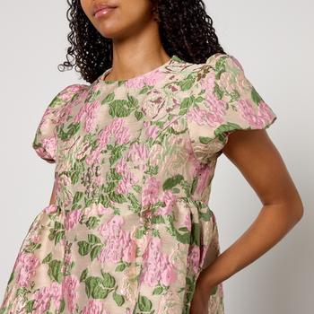 Shop Sister Jane Mountain Song Jacquard Mini Dress on Sale at