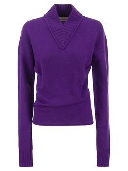 Max Mara | Sportmax V-Neck Long Sleeved Jumper商品图片,7.2折起