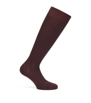 推荐Lyocell-Blend Textured Mid-Calf Socks商品