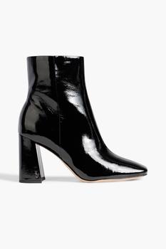 推荐Codie faux patent-leather ankle boots商品