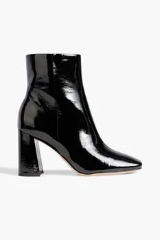 Sam Edelman | Codie faux patent-leather ankle boots 3折