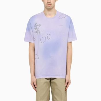 推荐Lilac cotton tie-dye t-shirt商品
