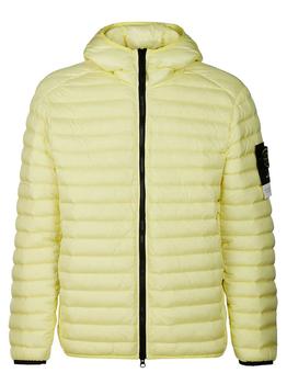 stone island羽绒服, Stone Island | Stone Island Logo Patch Lightweight Hooded Down Jacket商品图片 8.6折