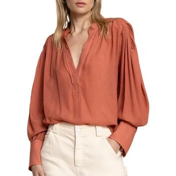 A.L.C. | Blake Chiffon Top In Russet,商家Premium Outlets,价格¥1770