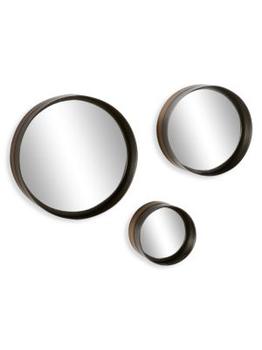 商品Primrose Valley | 3-Piece Round Mirror Set,商家Saks OFF 5TH,价格¥944图片