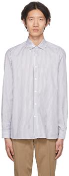 zegna 衬衫好用吗, Zegna | White Striped Shirt商品图片 