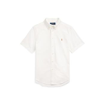 商品Big Boys Cotton Oxford Short-Sleeve Shirt图片