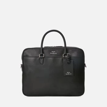 Ralph Lauren | Polo Ralph Lauren Men's Smooth Leather Business Case - Black 额外7折, 额外七折