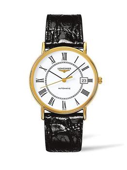 推荐Presence 38MM Leather Strap Watch商品