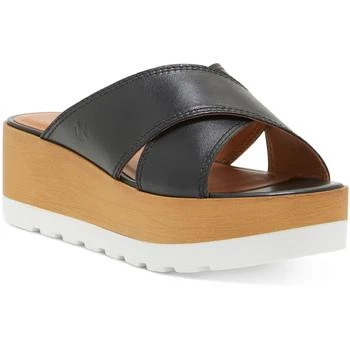 推荐Lucky Brand Womens VEBONY      Leather Padded Insole Platform Sandals商品
