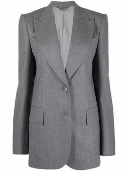 推荐Stella Mccartney Women's  Grey Wool Blazer商品