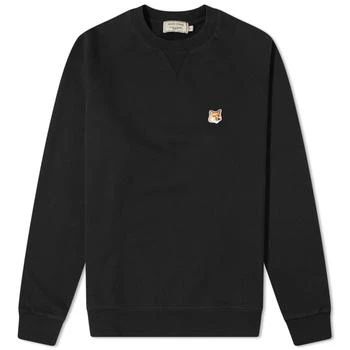 推荐Maison Kitsuné Fox Head Patch Crew Sweat商品