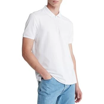 Calvin Klein | Men's Athletic Tech Zip Polo Shirt 4.9折