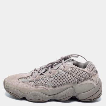 yeezy slide真假, [二手商品] YEEZY | Yeezy x Adidas Ash Grey Mesh and Suede Yeezy 500 Sneakers Size 42商品图片 7.5折