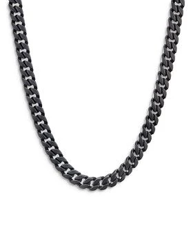 David Yurman | Men's Curb Chain Necklace in Black Titanium, 8mm,商家Bloomingdale's,价格¥35311