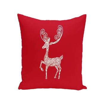 推荐16 Inch Red Decorative Christmas Throw Pillow商品