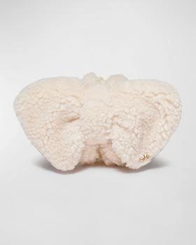 推荐Simone Faux Shearling Bow Clip商品