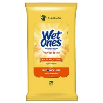 Wet Ones | Antibacterial Hand Wipes Tropical Splash,商家Walgreens,价格¥21