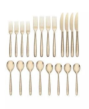 Oneida | Storm Champagne 20 Piece Everyday Flatware Set, Service For 4,商家Macy's,价格¥561